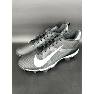 Nike Alpha Men's Black White Football Cleats Size 10.5 FN0028-001